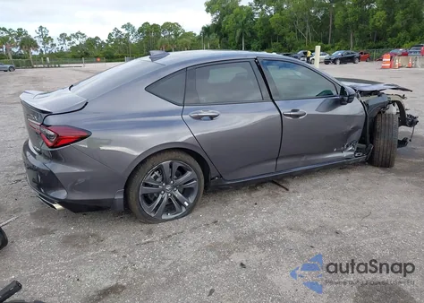 2022 Acura Tlx A-Spec Package z USA, uszkodzony, nr VIN 19UUB6F57NA000503